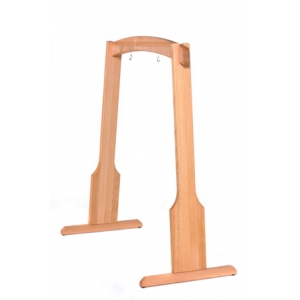 Drewniany stojak na gong (do średnicy 60 cm) - wersja wysoka h155 cm